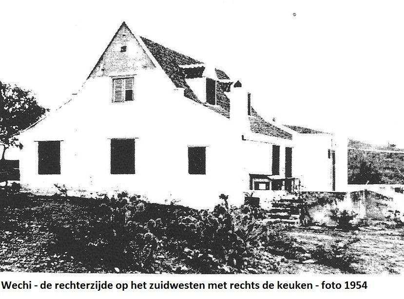 26. Wechi zuidwestelijke zijgevel 1954